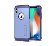 Etui Slim Armor do iPhone X fioletowe - 1381930 - zdjęcie 1